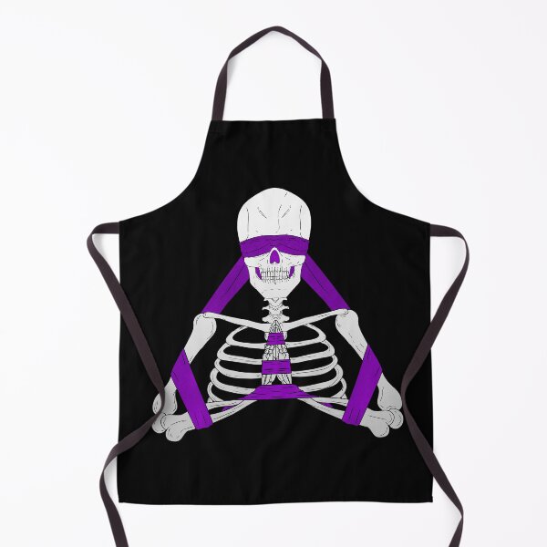 Item preview, Blindfold Ribbon Praying Skeleton Purple Ribbon designed and sold by FacundoGomez.
