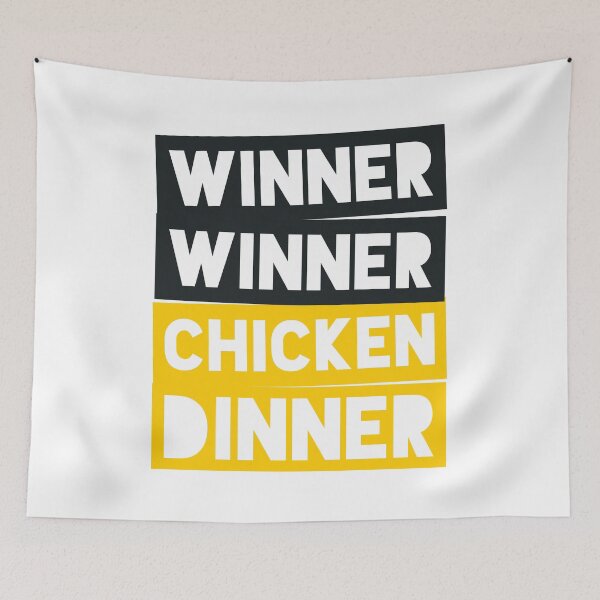 Item preview, Winner Winner Chicken Dinner designed and sold by Essenti4lgoods.