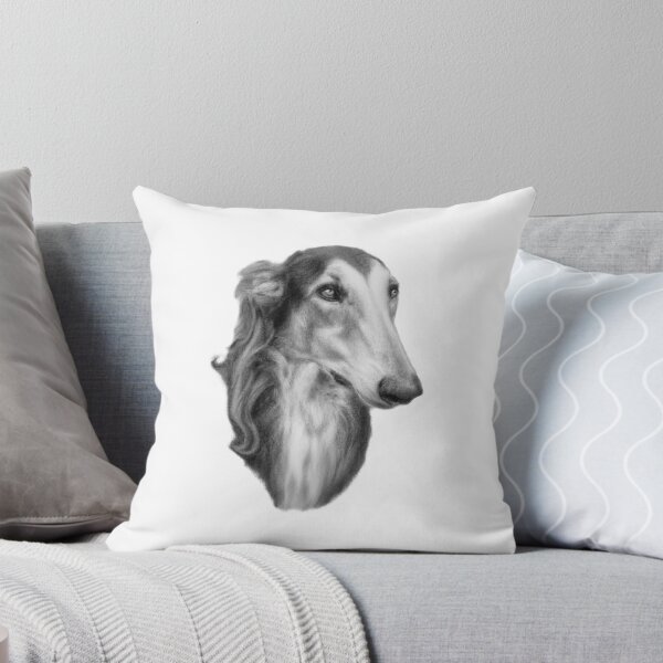 Item preview, Borzoi Drawing | Beautiful Dog Art designed and sold by Portraits of Dogs.