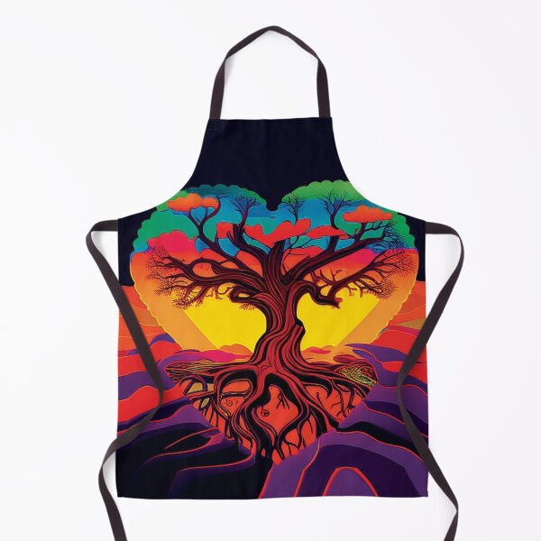 Item preview, Abstract Landscape Heart Tree#5 designed and sold by PhiloSophyEye.