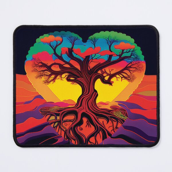 Item preview, Abstract Landscape Heart Tree#5 designed and sold by PhiloSophyEye.