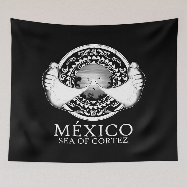 Item preview, Mexico Manta Ray designed and sold by NicGrayGraphic.