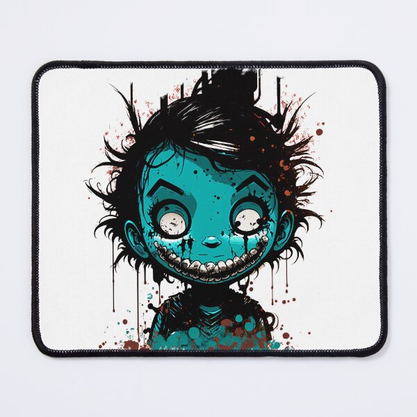 Item preview, Evil doll smiling designed and sold by flowinglobe.