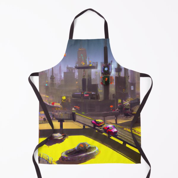 Item preview, Dubai at Night - A City in Motion with Special Flying Vehicles and Illuminated Streets - Dubai City designed and sold by WBP Mart.
