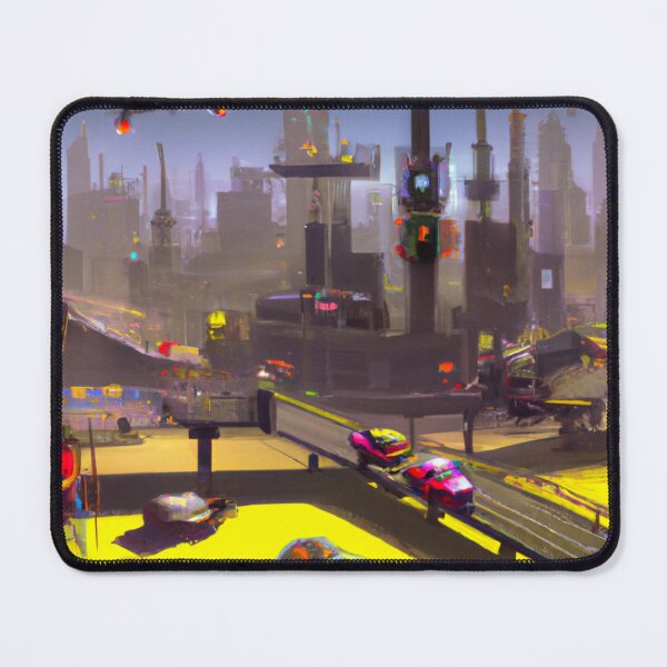 Item preview, Dubai at Night -  A City in Motion with Special Flying Vehicles and Illuminated Streets - Dubai City designed and sold by WBP Mart.