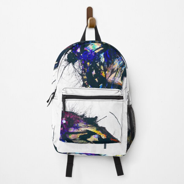 Item preview, Cyber Punk Watercolor and Oil Abstract Splatter Painted Butterfly designed and sold by nicholekoch1.