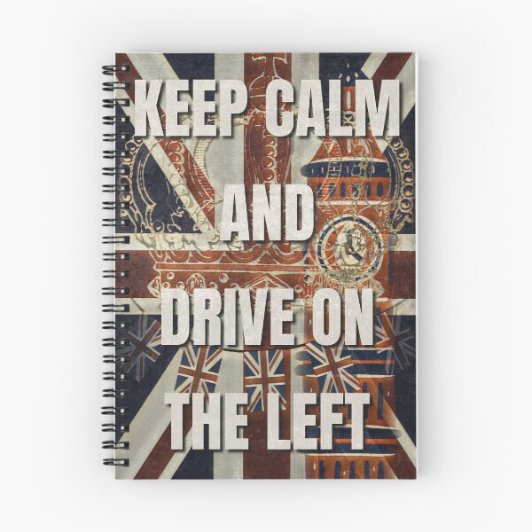 Item preview, Keep Calm and Drive On The Left designed and sold by ALesterDesign.