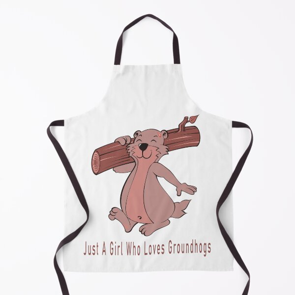 Item preview, Just A Girl Who Loves Groundhogs designed and sold by Soudesign99.