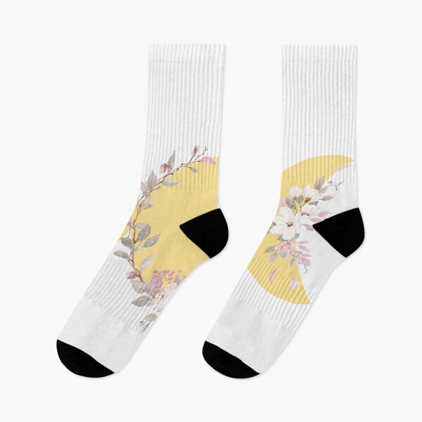 Item preview, Linda ilustración floral de triple luna: hemisferio norte designed and sold by Annalee Beer.