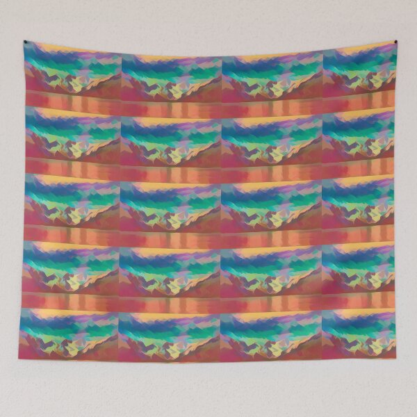 Item preview, Glacier View Colorful Abstract designed and sold by AimeeLMaher.