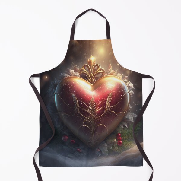 Item preview, golden heart designed and sold by Ahmed farouk.