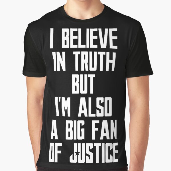 Big Fan of Justice Graphic T-Shirt