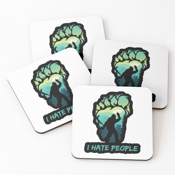 Item preview, I Hate People Bigfoot  designed and sold by Foofighter01.