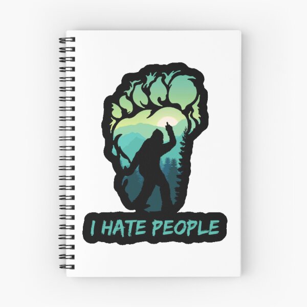 Item preview, I Hate People Bigfoot  designed and sold by Foofighter01.