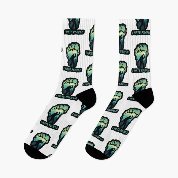 Item preview, I Hate People Bigfoot  designed and sold by Foofighter01.