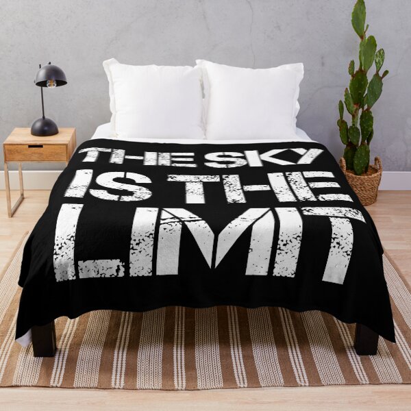 Item preview, The Sky is The Limit - Motivational Quotes designed and sold by EnzoVectorism.