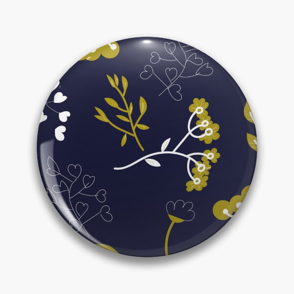 Item preview, Illustration Floral midnight blue designed and sold by perfektdesign.
