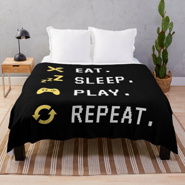Item preview, EAT -> SLEEP -> PLAY -> REPEAT designed and sold by Popping Colors.