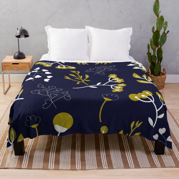 Item preview, Illustration Floral midnight blue designed and sold by perfektdesign.