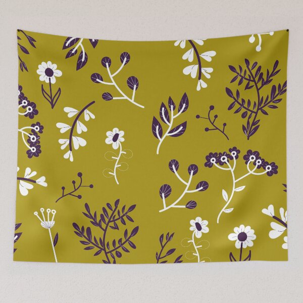 Item preview, Illustration floral golden designed and sold by perfektdesign.