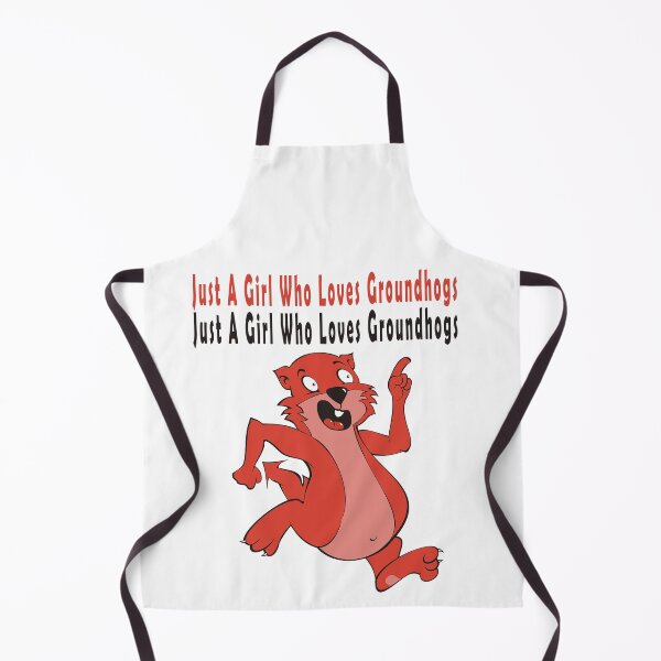 Item preview, Just A Girl Who Loves Groundhogs designed and sold by Soudesign99.