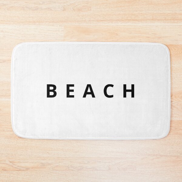 Item preview, BEACH - Minimal - Aesthetic Design Merch - Aesthetics Text Word designed and sold by UniqqFactory.