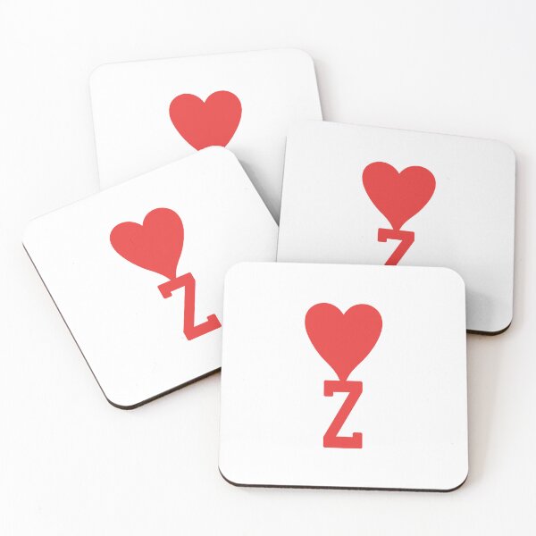 Item preview, personalize Z Name Love Heart Print, Hoodie Love, Birthday gift, Branded Love heart, Alphabet Brand Love designed and sold by re-make-.