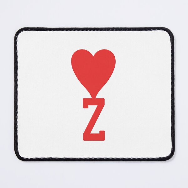 Item preview, personalize Z Name Love Heart Print, Hoodie Love, Birthday gift, Branded Love heart, Alphabet Brand Love designed and sold by re-make-.