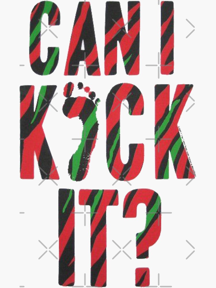 "Can I Kick It Charlie Brown" Sticker for Sale by FayadArt Redbubble