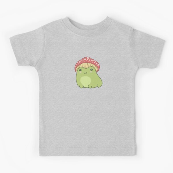 Sad Frog Kidcore with Black Background Kids T-Shirt for Sale by