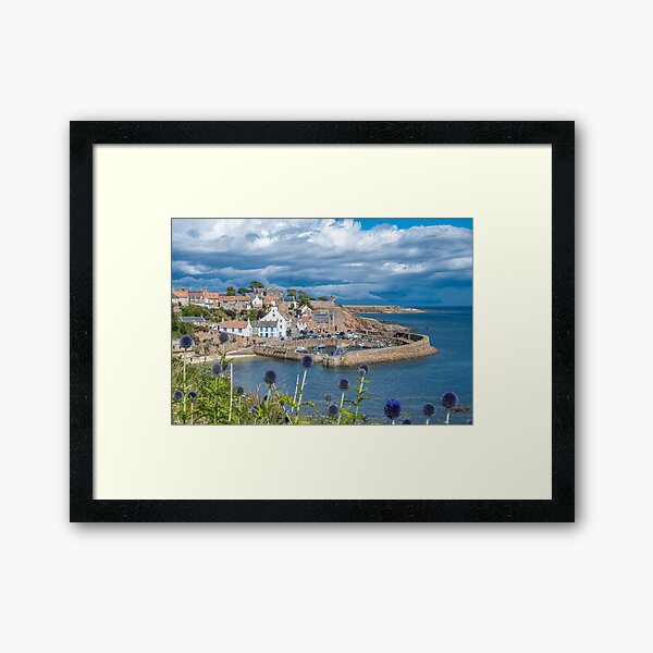 Item preview, Crail Harbour East Neuk Of Fife Scotland designed and sold by GG WALL ART.