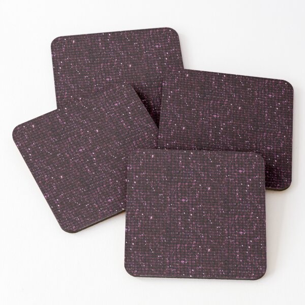 Artikelvorschau, Aubergine Faux Velvet Strass von Veda Purple Velvet Square Texture entworfen und verkauft von kattakitty.