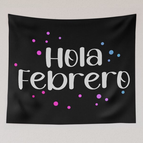 Item preview, Hola febrero - hola febrero designed and sold by ALLURE-minimal.