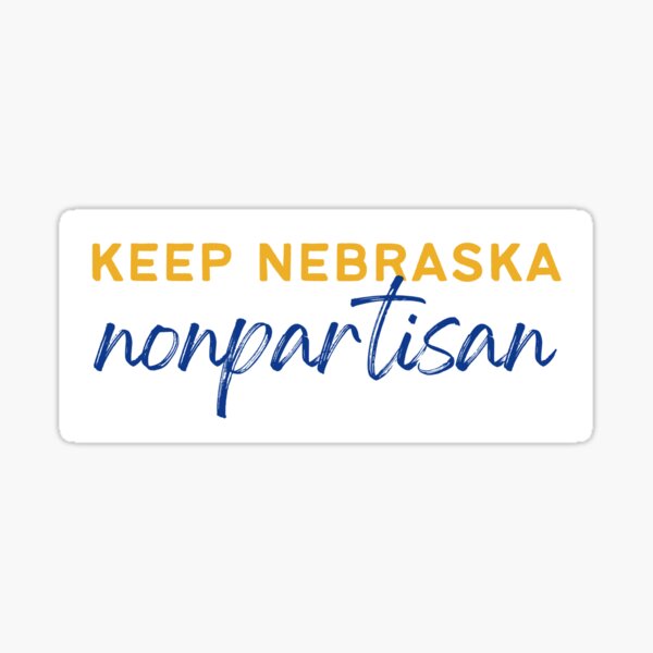 Item preview, Keep Nebraska Nonpartisan (c) designed and sold by CFowler8.
