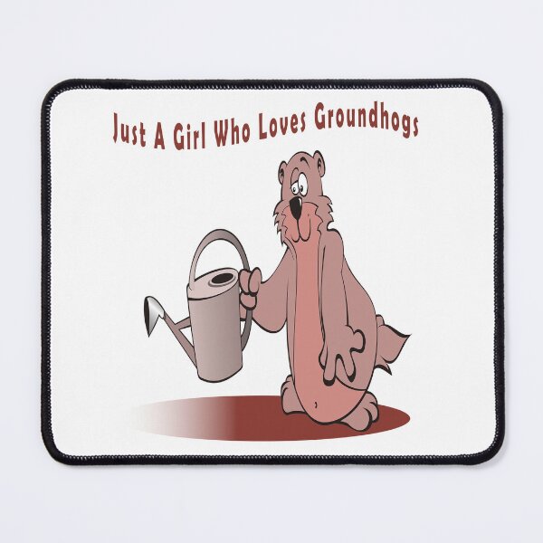 Item preview, Just A Girl Who Loves Groundhogs designed and sold by Soudesign99.