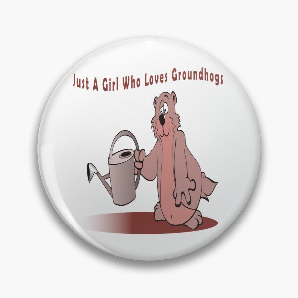 Item preview, Just A Girl Who Loves Groundhogs designed and sold by Soudesign99.