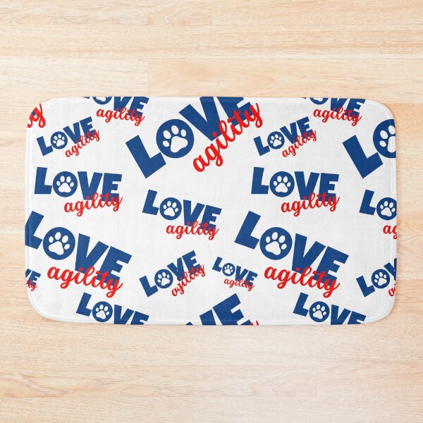 Item preview, Love agility in red and blue designed and sold by PausePapote.