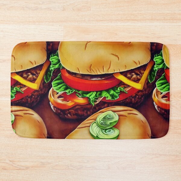 Item preview, Cheeseburger Pattern Cheeseburger Lover Burger designed and sold by yelly123.