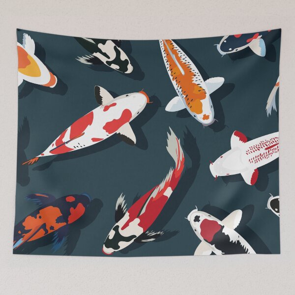Item preview, Koi blue designed and sold by perfektdesign.