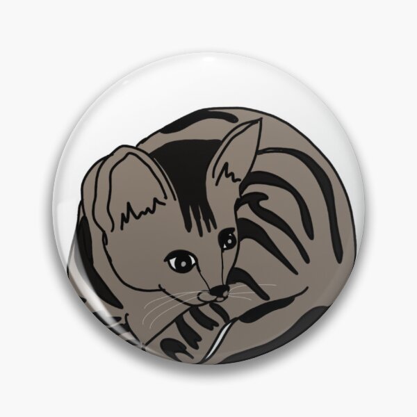 Item preview, Black and Brown Striped Cat  designed and sold by artisticashton.