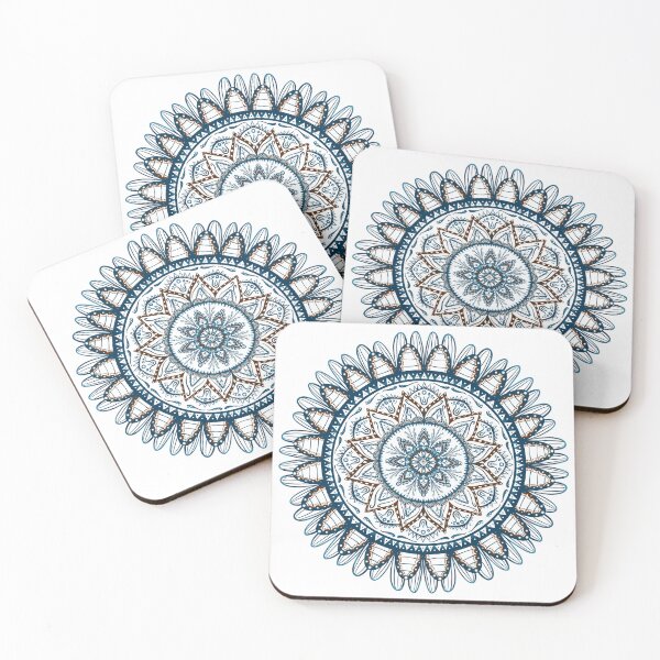 Item preview, Flower and Insect Mandala designed and sold by thatmacko.