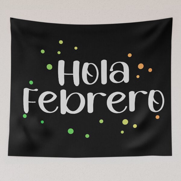 Item preview, Hola febrero - hola febrero designed and sold by ALLURE-minimal.