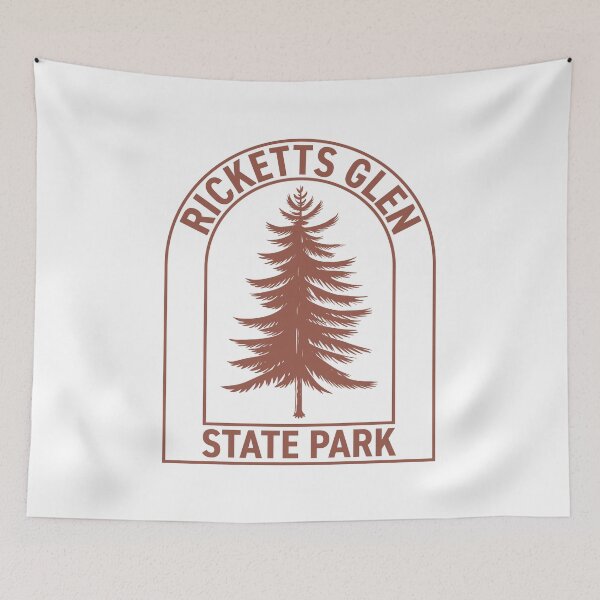 Item preview, Ricketts Glen State Park Pennsylvania Vintage Tree designed and sold by HalpinDesign.