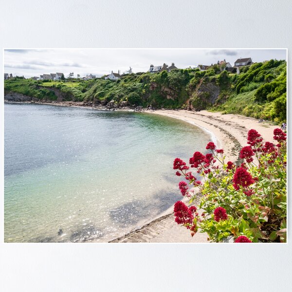 Crail Beach Fife Scotland Poster