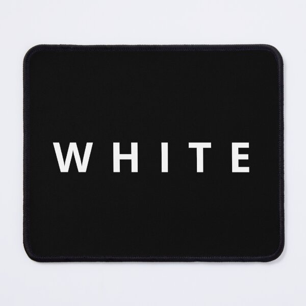 Item preview, "WHITE" - Minimal - Aesthetic Design Merch - Aesthetics Text Word designed and sold by UniqqFactory.