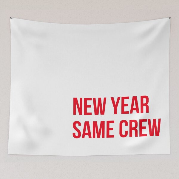 Item preview, New Year Same Crew //  Delta Diva - Crimson & Cream  designed and sold by GLifestyle.