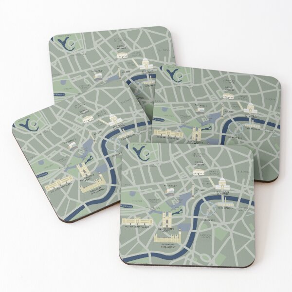 Item preview, London city map designed and sold by perfektdesign.