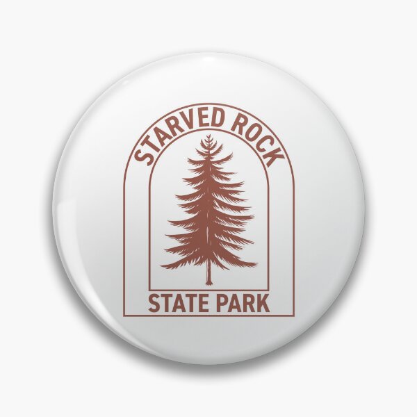 Item preview, Starved Rock State Park Illinois Vintage Tree designed and sold by HalpinDesign.
