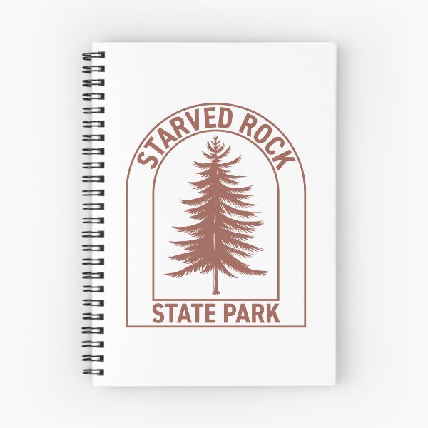 Item preview, Starved Rock State Park Illinois Vintage Tree designed and sold by HalpinDesign.
