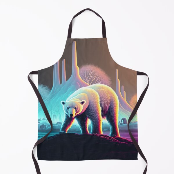 Item preview, Polar Bear in neon light designed and sold by VanKlin.